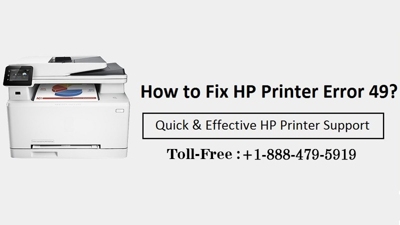 HP Printer error code 49