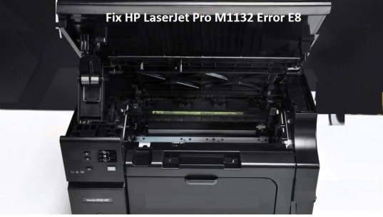 HP laserjet pro M1132 e8 error 