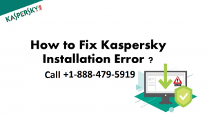 Fix Kaspersky Installation Error