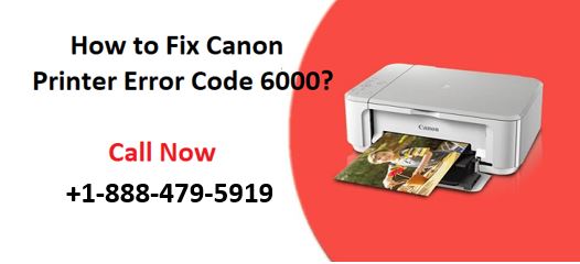 Canon Printer Error Code 6000