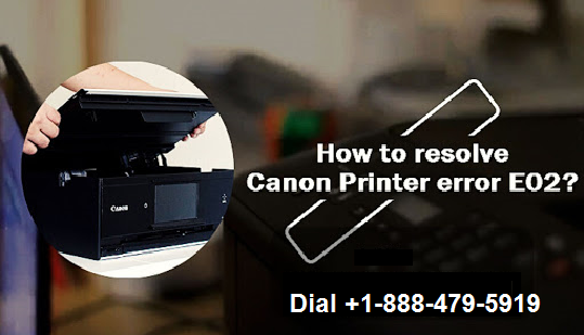 Canon Printer Error E02