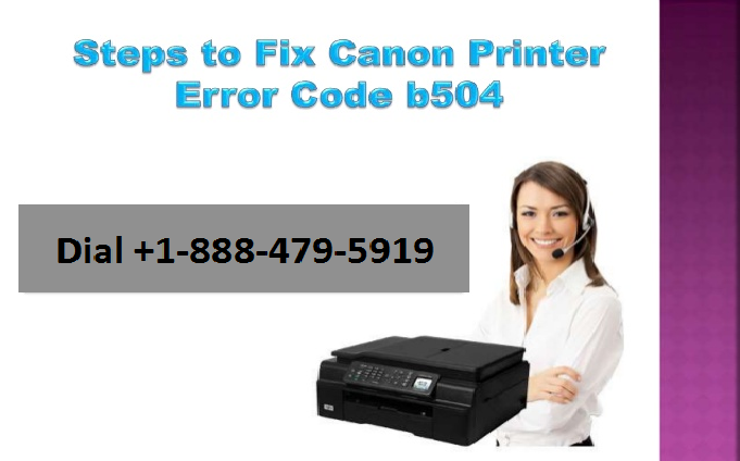 Canon Printer Error b504