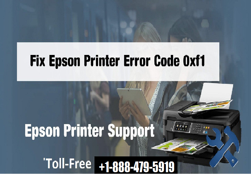 Epson printer error code 0xf1
