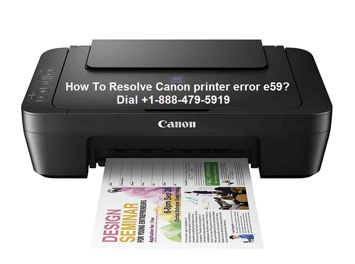 Canon printer error e59