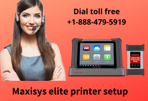 Maxisys elite printer setup