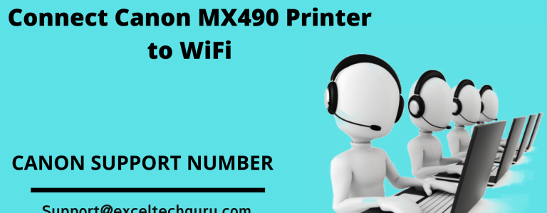 Connect Canon MX490 Printer to WiFi