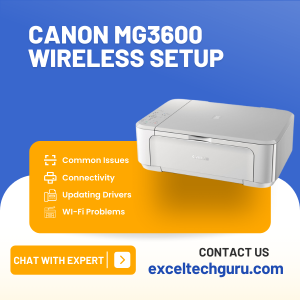 How To Connect Canon MG3600 Printer to WiFi