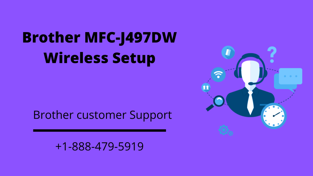 Brother MFC-J497DW wireless setup