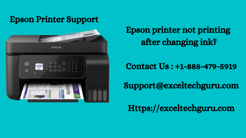Epson Printer Not Printing After Changing Ink