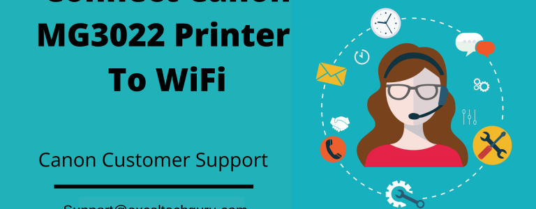 Connect Canon MG3022 Printer to WiFi