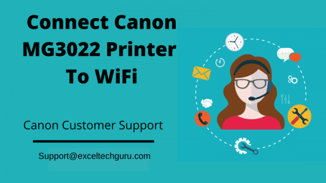 Connect Canon MG3022 Printer to WiFi