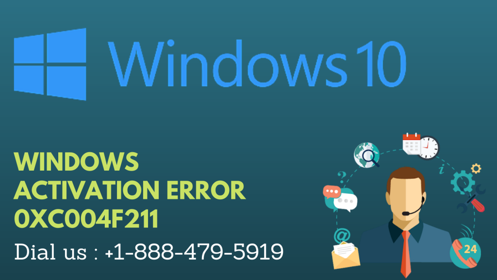 Solved Fix Windows Activation Error 0xc004f211