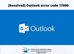 Outlook error code 17099-Exceltechguru