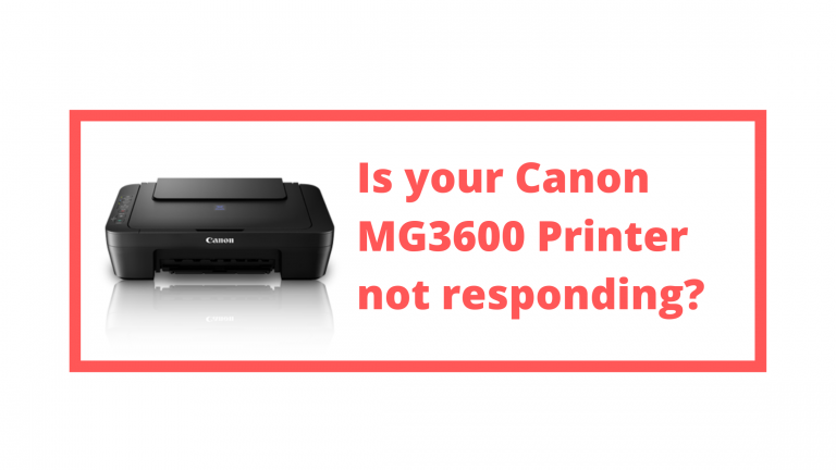 canon mg3500 printer not responding
