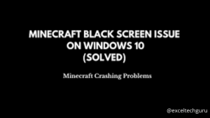 Fix minecraft black screen issue