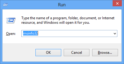 msinfo32 to check 0x00000101 Error in windows 10