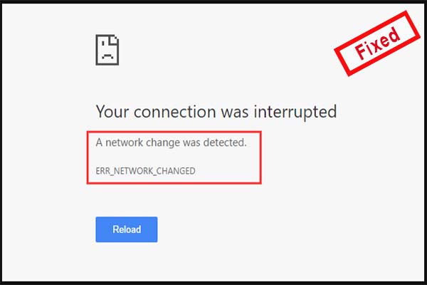 err_network_changed windows 10