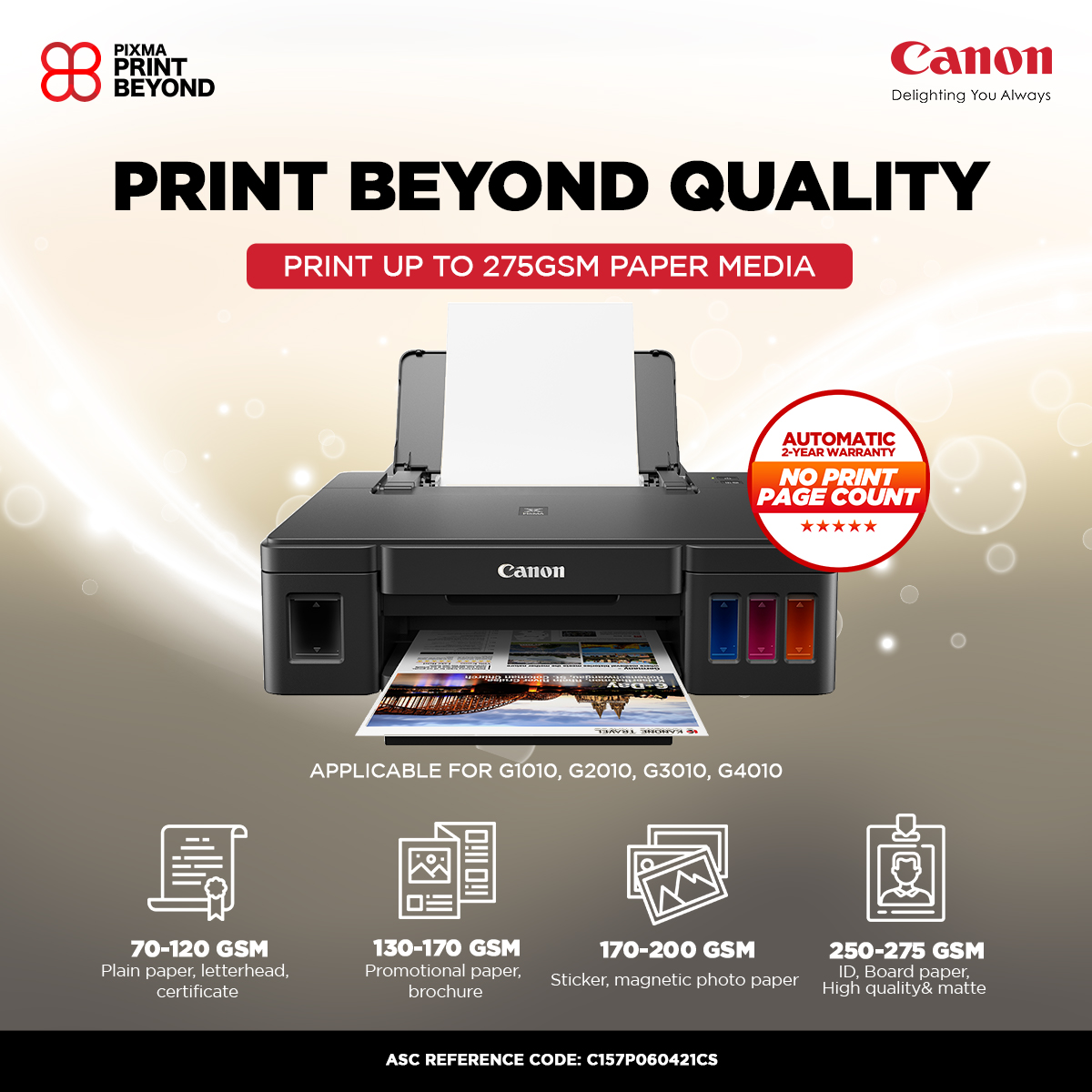 Features of Canon printer