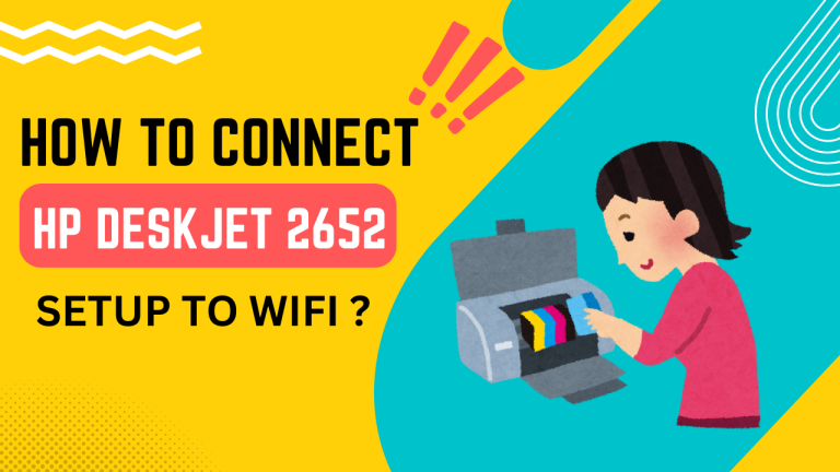 HP DeskJet 2652 Setup