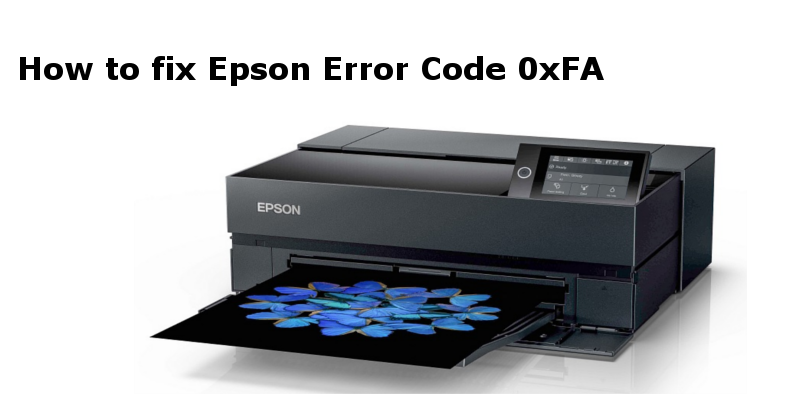 Epson Printer Error 0XFA