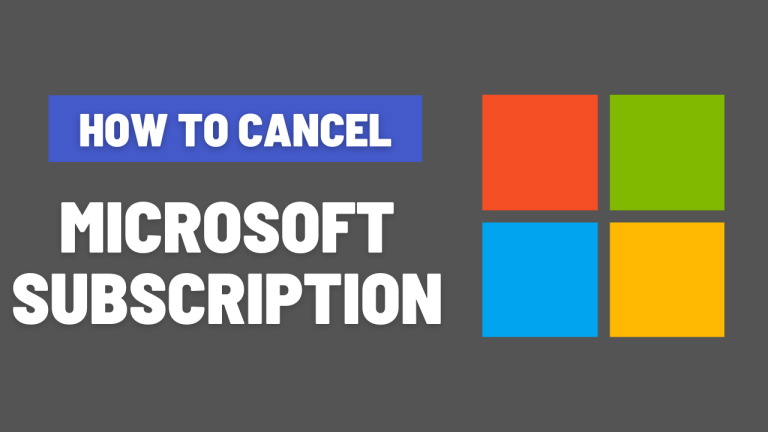 Easy Steps to Cancel Your Microsoft Subscription, Phone number in the article
