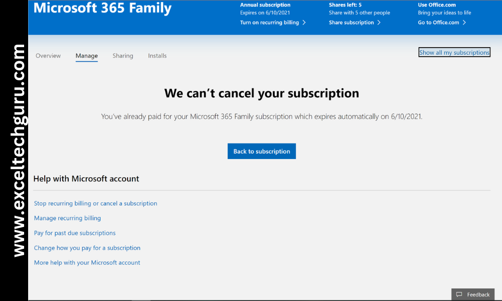 How to Cancel Microsoft Store Subscription